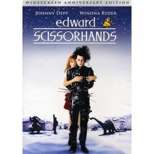 Edward Scissorhands Widescreen Anniversary Johnny Depp Winona Ryder DVD PG13